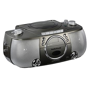 【中古】［非常に良い］カラオケもできる速度調整機能付きCDラジカセ(マイク2本付き) T-CDK-705