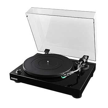 【中古】［人並み外れたに好いたらしい］Fluance Elite High Fidelity Vinyl Turntable Record Player with Audio Technica AT95E Cartridge, Belt Drive, Built-インチ Preamp, Adjustable