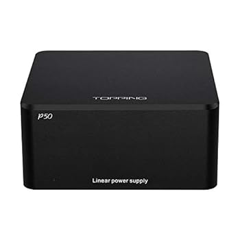 【中古】TOPPING P50 低ノイズリニア電源 D50 D50s DX3 Pro D30に適応 (ブラック)