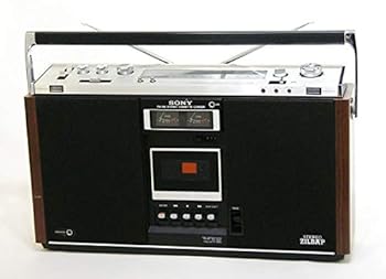 【中古】［人並み外れたに好いたらしい］SONY ソニー CF-6600 FM/AMステレオラジオカセット STEREO ZILBA\u0027P ジルバップ 木製押し入れ 晴れ晴れしい手合い