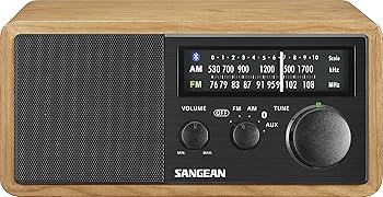 【中古】SANGEAN FM/AMラジオ対応 ブルートゥーススピーカー チェリー/ブラック WR-302 ［Bluetooth対応］｜スカーレット2021