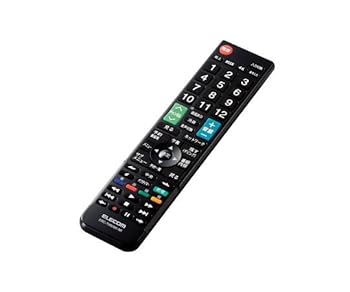 【中古】［非常に良い］エレコム(ELECOM) ERC-TV02BK-MI(ブラック) かんたんTVリモコン 三菱用