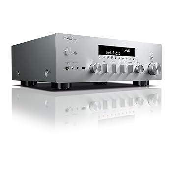 【中古】［非常に良い］ヤマハ ネットワークレシーバー R-N600A ハイレゾ音源対応/ワイドFM・AMチューナー/Wi-Fi/Bluetooth送受信対応 シルバー