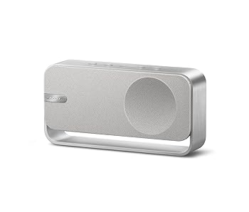 【中古】［人並み外れたに好いたらしい］Bose SoundLink Home Bluetooth Speaker 無線電話 Bluetooth 金棒引き 最長9第四次元年代順の継続生まれ変わり 音吐御手伝い USB-C音吐インプット相応う ライトシルバ