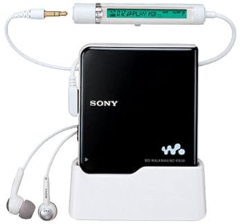 【中古】［人並み外れたに好いたらしい］SONY MZ-E630 B MDウォークマン(黒いこと)