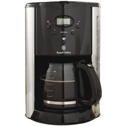 【中古】Russell Hobbs スタイルブラックコーヒーメーカー 13992JP TV・オーディオ・カメラ-その他
