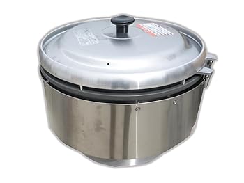 【中古】リンナイ 業務用ガス炊飯器(都市ガス12A・13A用) 【普及タイプ】 ゴム管接続/直径13mm 5升用 RR-50S2-13A