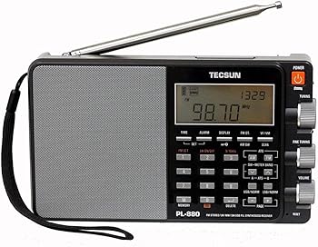 【中古】TECSUN PL-880 FM/LW/MW/SW SSB PLL短波ラジオ受信機 3050局記憶装置