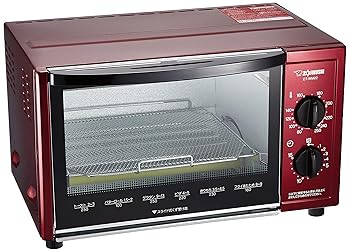 【中古】［人並み外れたに好いたらしい］象印マホービン オーヴントースター 2枚焼き メタリックレッド ET-WM22-RM
