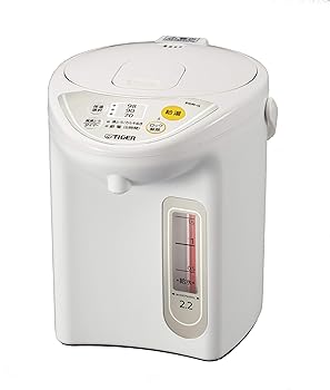 【中古】［非常に良い］タイガー魔法瓶(TIGER) マイコン電気ポット 保温機能 節電タイマー 2.2L アーバンホワイト PDR-G220-WU｜スカーレット2021