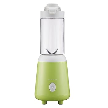 【中古】［非常に良い］ドウシシャ タンブラーミキサー pieria 400ml グリーン TMS-19A GR