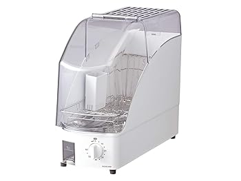 【中古】［非常に良い］コイズミファニテック(koizumi furnitech) コイズミ 食器乾燥器 カウンタートップ コンパクト 樹脂製 ホワイト KDE-0500/W
