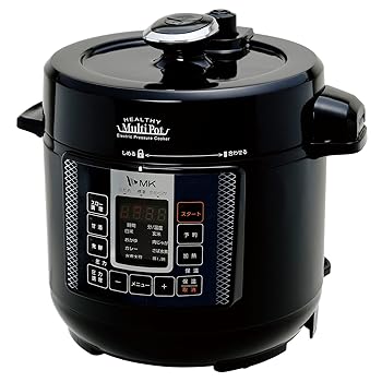 【中古】［非常に良い］エムケー精工 電気圧力鍋 ヘルシーマルチポット EA-130K（3Lタイプ）