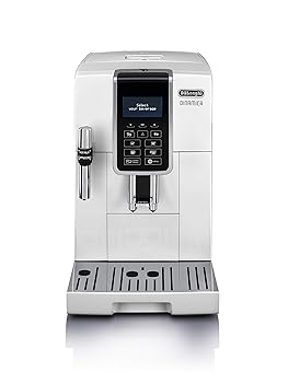 【中古】De'Longhi (デロンギ) 全自動コーヒーマシン ディナミカ ECAM35035W コーヒーメーカー 全6メニュー カフェジャポーネ搭載 スペシャルティ機能 液
