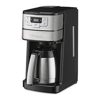 【中古】Cuisinart DGB-450 Automatic Grind \u0026 Brew 10-Cup Thermal Coffeemaker 家電-キッチン家電