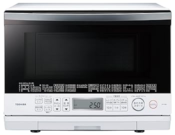 【中古】［人並み外れたに似つかわしい］東芝 オーバーヒート湯烟 オーヴン範囲 石窯学生寄宿舎 26L ER-VD80(W) グランホワイト 平ったい時刻表