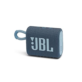 【中古】［人並み外れたに似つかわしい］JBL GO3 Bluetooth金棒引き USB C申し受ける/IP67防塵雨合羽/パッシブラジエーター積み上げる/携帯型/2020年模範例 青み JBLGO3BLU