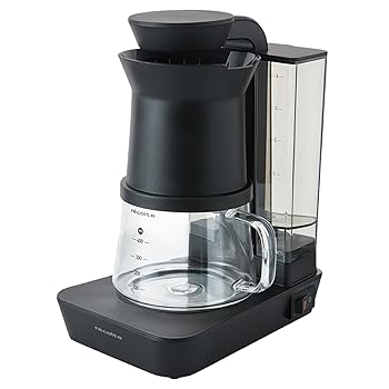 【中古】［非常に良い］recolte レコルト レインドリップコーヒーメーカー ドリップ式 ドリップコーヒーマシン 約480ml 約4杯用 ハンドドリップも楽しめる2Way パーツを