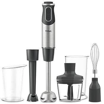【中古】ティファール ハンドブレンダー ミキサー 電動泡立て器 離乳食づくり 1台6役 つぶす・混ぜる・切る・刻む・泡立て 「ハンドブレンダー べビーマ｜スカーレット2021