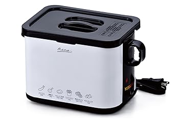 【中古】［人並み外れたに似つかわしい］ちゃぶ台で揚げたて ラノー 灯し火角型フライヤー MJ-0705