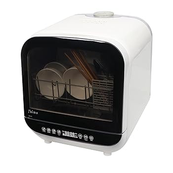 【中古】［非常に良い］エスケイジャパン 工事不要 食器洗い乾燥機 SJM-DW6A ホワイト タンク式 6L ジェイム