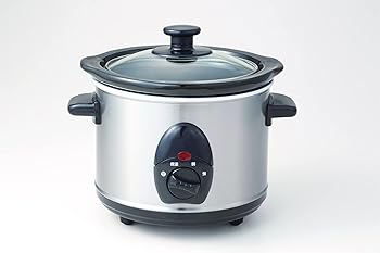 【中古】［非常に良い］マリン商事(Marine Shoji) 煮込み料理器 スロークッカー シルバー