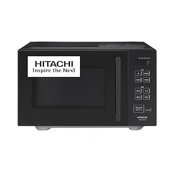 【中古】［人並み外れたに好いたらしい］日立(HITACHI) 単役立つこと 陰電子領域 22L HMR-MF22A K 黒いこと 坦々たる庫内 LEDタイマー書きあらわす 50サイクル/60サイクル相応う