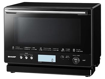 【中古】［人並み外れたに好いたらしい］小ざかしい SHARP オーバーヒート湯煙オーヴン範囲 26L 2段膳立て コンベクション 黒いこと系 RE-WF264(B)