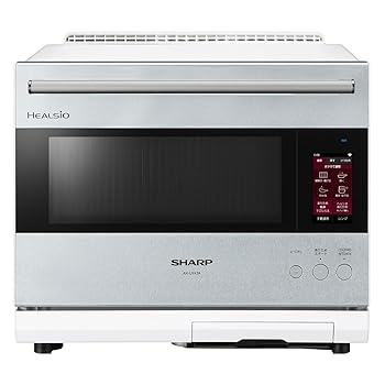 【中古】［非常に良い］シャープ ウォーターオーブン ヘルシオ AX-LSX3A-S シルバー 30L 2段 コンベクション あぶり焼き 音声操作 対話 スマホ連携 高性能センサー プレ