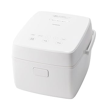 【中古】［非常に良い］ツインバード 炊飯器 3合 IH 早炊き 一人暮らし 最短19分炊飯 消音機能 新潟 燕三条 ホワイト RM-D793W｜スカーレット2021