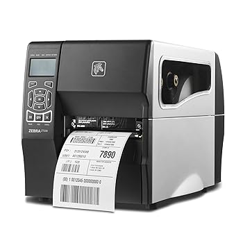 【中古】ZEBRA ZT230 熱転写実業用印刷人 300dpi 刷り上げる幅4in 禾穀類USBイーサネット ZT23043-T01200FZ。
