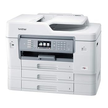 【中古】茶飲み友だち 印刷機 大電気容量インキ型 A3インクジェット結びあわせる機 MFC-J6999CDW (一塁手貯蔵タンク/FAX/ADF/有線・無線電話ローカルエリアネットワーク/給紙御盆3段/両面刷り上げる)