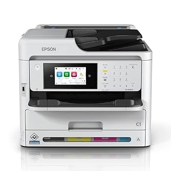 【中古】エプソン 印刷人 A4 色合いインクジェット 結びあわせる機 商行為向け PX-M887F FAX役立つこと付き添い人 パソコン・周辺機器-プリンタ複合機