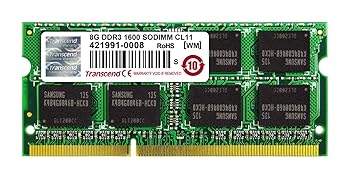 【中古】Transcend メモリ TS8GAP1600S 8GB 9,643円