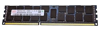【中古】Hynix 16GB DDR3 1600 MHz PC3L-12800R ECC 2RX4 CL11 1.35V - HMT42GR7MFR4A-PB|スカーレット2021