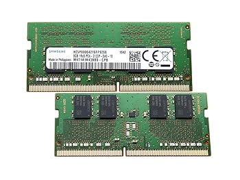 【中古】SAMSUNG 16GB 2X8GB DDR4 PC4-17000 1RX8 2133MHZ 1.2V メモリキット M471A1K43BB0-CPB