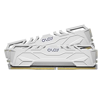 【中古】OLOy DDR4 RAM 64GB (2x32GB) 3600 MHz CL18 1.35V 288ピン デスクトップゲーミングUDIMM (MD4U3236181DHWDA)