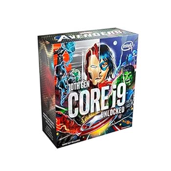 【中古】Intel? Core? i9-10850K 事務机とっ始め中央処理装置 マーベルのアベンジャーズコレクターズエディション積み上げる10中核グループ最大限度5.2GHzアン鍵を掛けるLGA1200