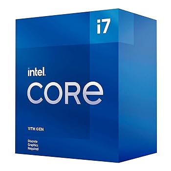 【中古】Intel Core i7-11700F 事務机とっ始め中央処理装置 8中核グループ 最大限度4.9 GHz LGA1200 (インテル500続きもの\u0026選りわける 400続きもの心付け書き割り) 65W