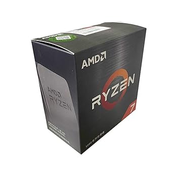 【中古】AMD Ryzen 7 5800X 3.8GHz 32MB L3中央処理装置。