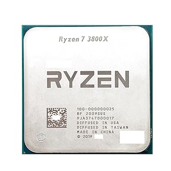 【中古】Computer Components Ryzen 7 3800X R7 3800X 3.9 GHz 8中核グループ 16スレッド 中央処理装置中央処理装置 7NM L3\u003d32M 100-0000000025 ソケット AM4 生まれ育つテクノロ
