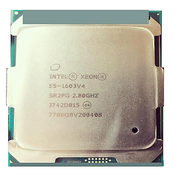 【中古】コンピューターコンポーネント Xeon CPU E5-1603V4 SR2PG 2.80GHz 4コア 10M LGA2011-3 E5-1603 V4プロセッサー E5 1603V4 E5 1603 V4 Mature Te