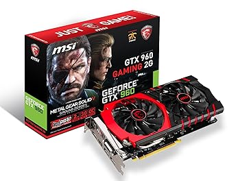 【中古】MSI GTX 960 GAMING 2G MGSV 『Twin Frozr V/OCモデル』 グラフィックスボード VD5679