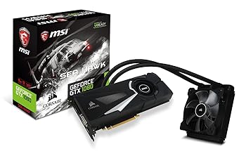 【中古】MSI ゲーミング GeForce GTX 1070 8GB GDDR5 DirectX 12 VR Ready (GeForce GTX 1070 SEA Hawk X) GeForce GTX 1080 SEA HAWK X