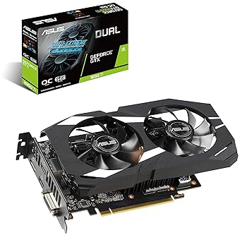 【中古】ASUS NVIDIA GTX1660TI 搭載 デュアルファンモデル 6G DUAL-GTX1660TI-O6G｜スカーレット2021