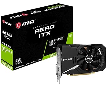 【中古】MSI GeForce GTX 1650 SUPER AERO ITX OC グラフィクスゲーム盤 VD7130 パソコン・周辺機器-PCパーツ
