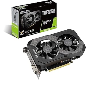 【中古】ASUS NVIDIA GeForce GTX 1660 SUPER 搭載 デュアルファンモデル 6G TUF-GTX1660S-O6G-GAMING
