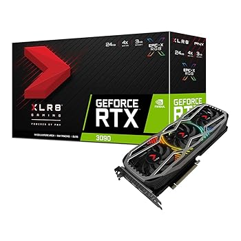【中古】PNY GeForce RTX 3090 24GB XLR8 Gaming EPIC-X RGB VCG309024TFXPPB｜スカーレット2021