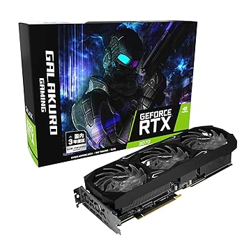 【中古】老練家目標にする NVIDIA GeForce RTX3070積み上げる グラフィックゲーム盤 GDDR6 8GB GALAKURO GAMING続きもの トリプルファンモデル GG-RTX3070-E8GB/TP