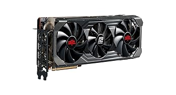 【中古】PowerColor AMD Radeon RX6800XT 搭載 グラフィックボード オリジナルファン [ AXRX 6800XT 16GBD6-3DHE/OC ]